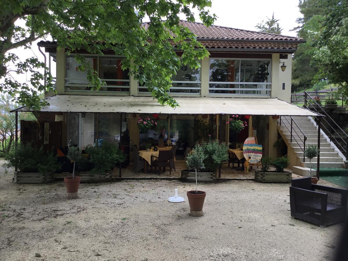 Hotel Les Palettes à Salavas Extérieur photo